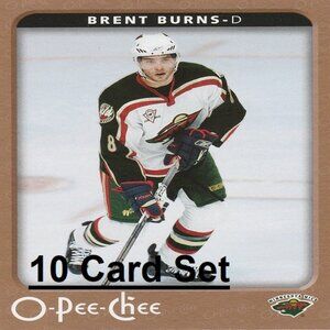 Brent Burns NHL Hockey Card Collection - Lot Of 10 Brent Burns NHL Hockey Cards